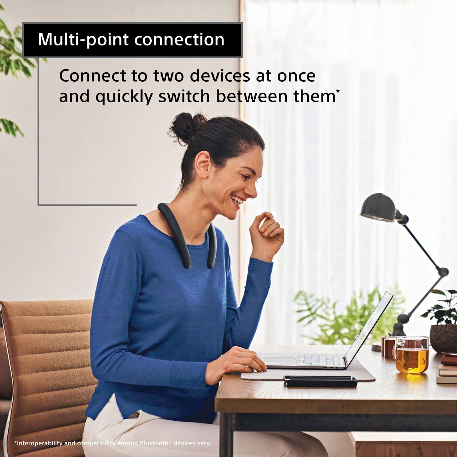 Amazon.com: Sony SRS-NB10 Wireless Neckband Bluetooth Speaker